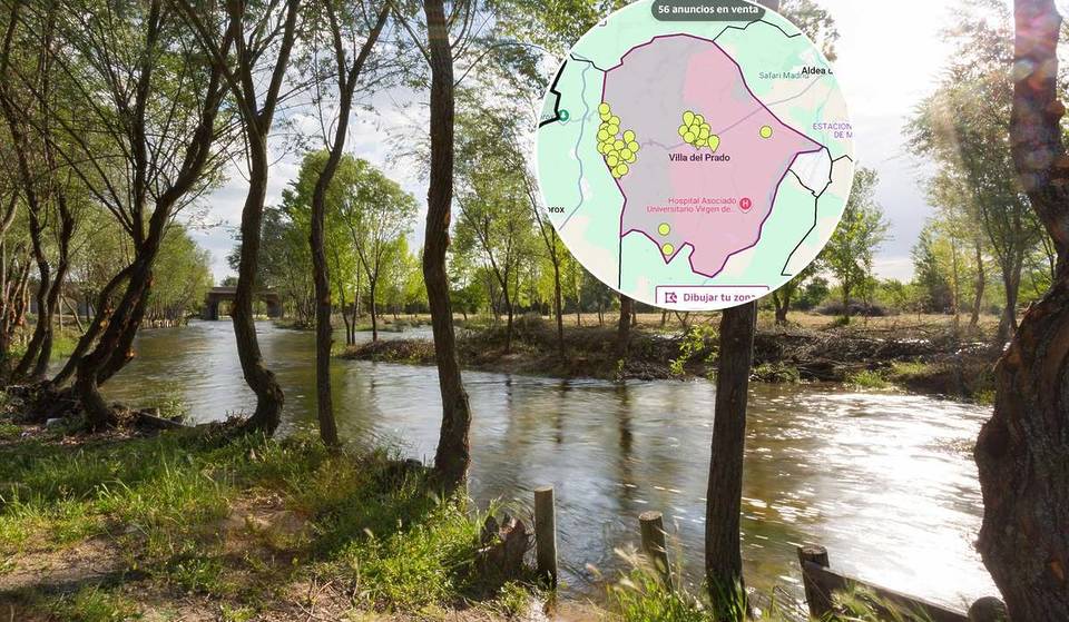 A vila mais barata de Madrid: tem moradias por menos de 200 000 € e é conhecida como a horta de Madrid.