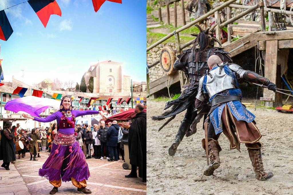 chinchón medieval market