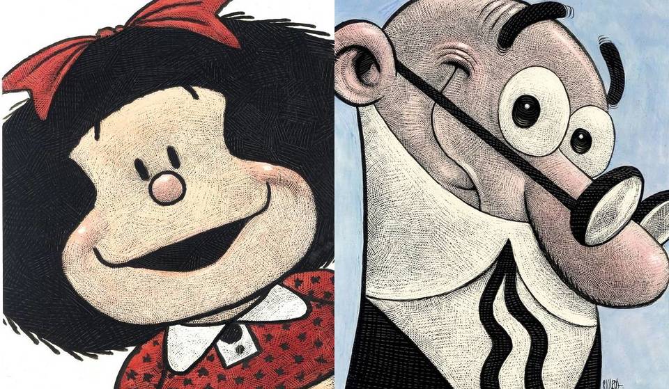 Von Snoopy über Mafalda bis Popeye: Die kostenlose Ausstellung, die Comicfiguren eines ganzen Lebens Tribut zollt.