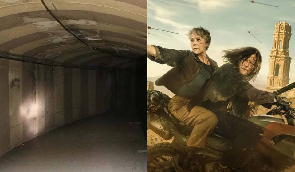 El pasillo abandonado del Metro de Madrid que se convirtió en escenario de The Walking Dead: casi nadie lo sabe
