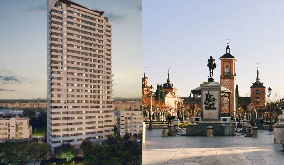 Una torre di 28 piani cambierà lo skyline di Alcalá de Henares: avrà più di 300 appartamenti.