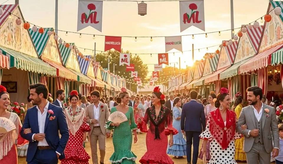 Mudança inesperada em Madrilucía: o evento de inspiração andaluza reduz barracas e duração