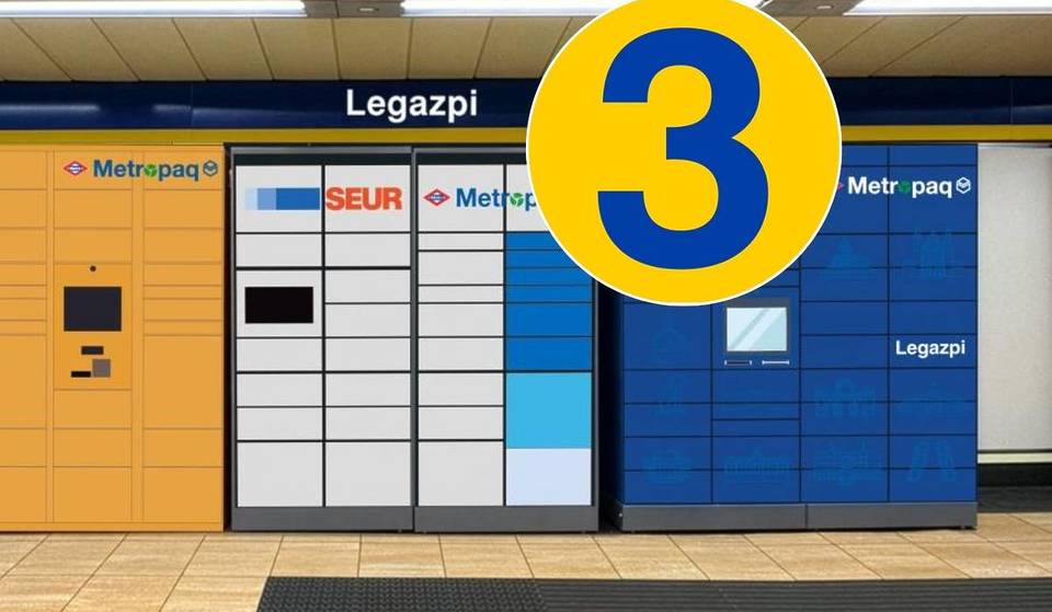 I nuovi arredi che stanno già cambiando la metropolitana: la linea 3 ospita 57 armadietti per ritirare più di 3.000 spedizioni.