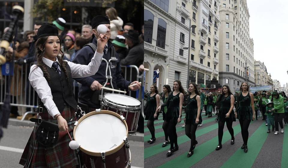 Lascia perdere l’auto: guida di sopravvivenza e interruzioni del traffico per la parata di San Patrizio a Madrid