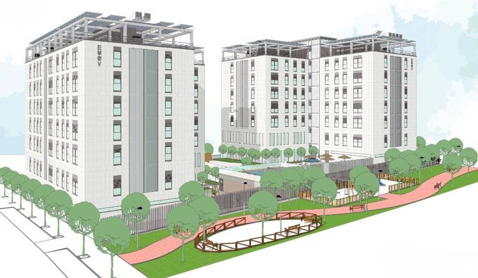 Nuevas viviendas públicas y de alquiler asequible en la Comunidad de Madrid: tendrán piscina, garaje y zonas comunes