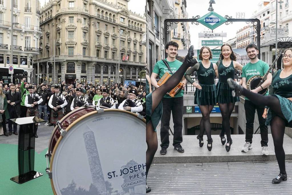 Más de 1.200 participantes y bandas de Dublín: así será el espectacular desfile de San Patricio que llega a Madrid este fin de semana