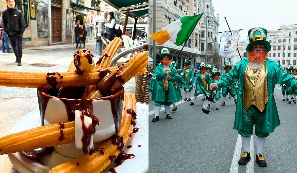 Dai suonatori di cornamusa di New York ai churros con cioccolata verde: i momenti salienti della festa di San Patrizio a Madrid