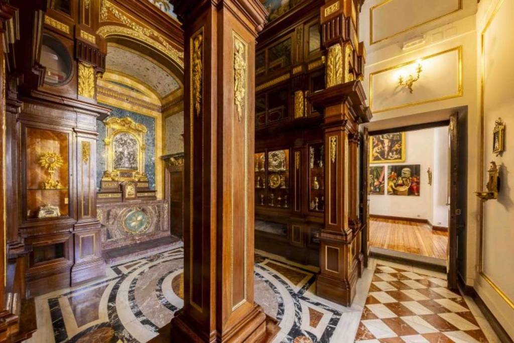 Relicario y antirrelicario de la Capilla Real del Palacio Real