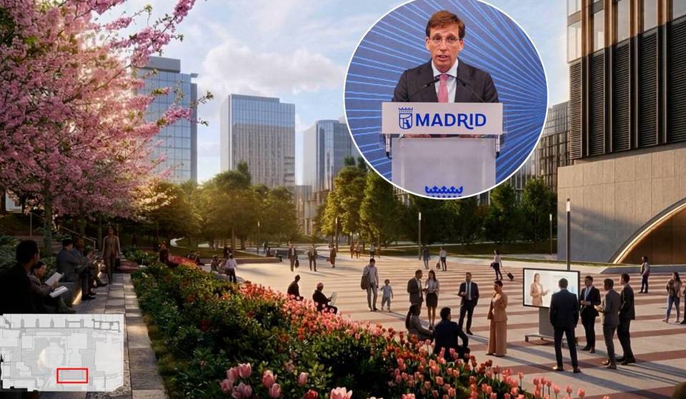 Il “cuore finanziario” di Madrid cambierà per sempre: 1.000 nuovi alberi e l’integrazione dell’acqua per rinnovare AZCA