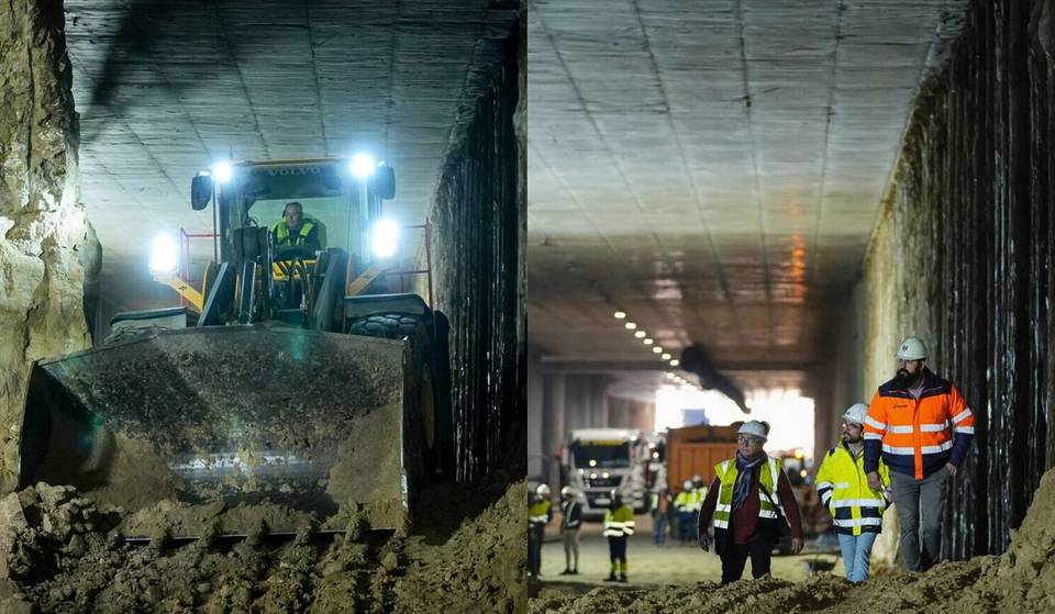 Il nuovo tunnel di ingresso a Madrid, già scavato all’80%: novembre è la data in cui tutto cambierà