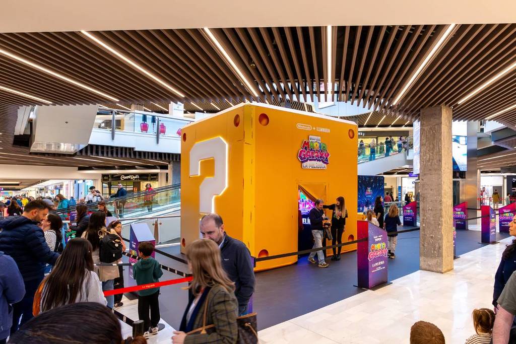 Es gratis y solo quedan unos días para visitarlo: La Vaguada acoge una experiencia inmersiva por el estreno en cines de ‘Super Mario Galaxy La Película’