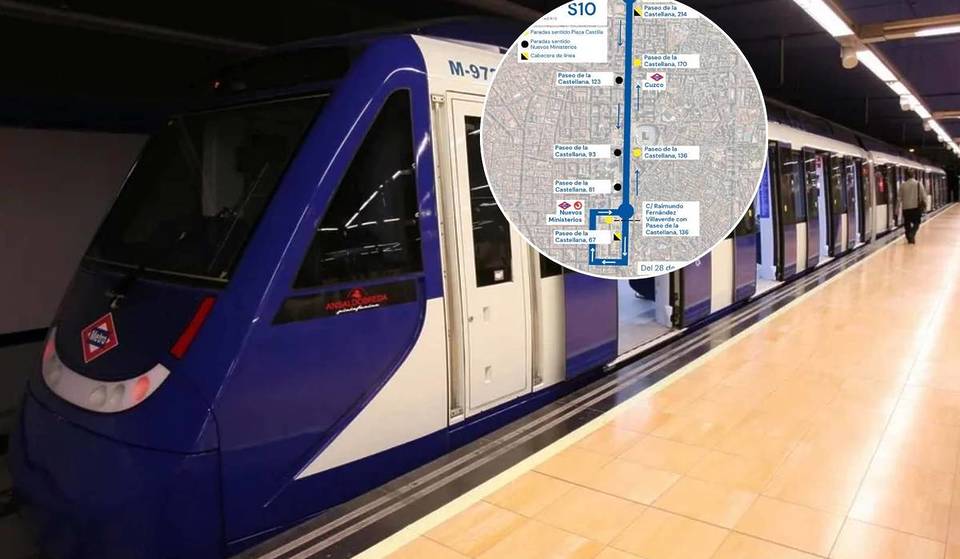 La chiusura di un tratto della L10 crea una nuova situazione a Madrid: autobus gratuiti e corse ogni 2 minuti