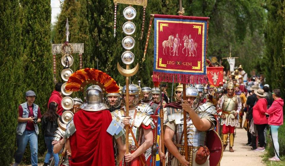 Alcalá de Henares verwandelt sich für ein paar Tage in eine Stadt des alten Roms mit Markt, Kämpfen und Nachstellungen