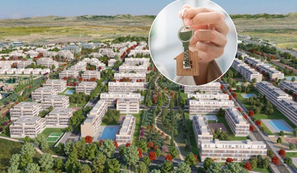 Il nuovo quartiere con villette con giardino e aree verdi ha appena messo in vendita alcuni lotti (ci sono più di 3.500 abitazioni)