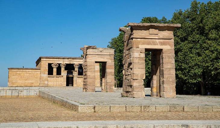 Empörung in Madrid: Der Tempel von Debod wurde vandalisiert und die Debatte über die Notwendigkeit, ihn zu überdachen, ist wieder entfacht