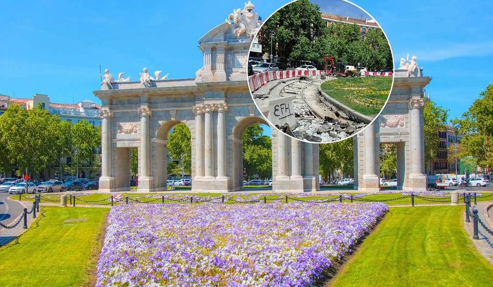I lavori alla Puerta de Alcalá portano alla luce un segreto sepolto della Madrid del XX secolo: verrà conservato?