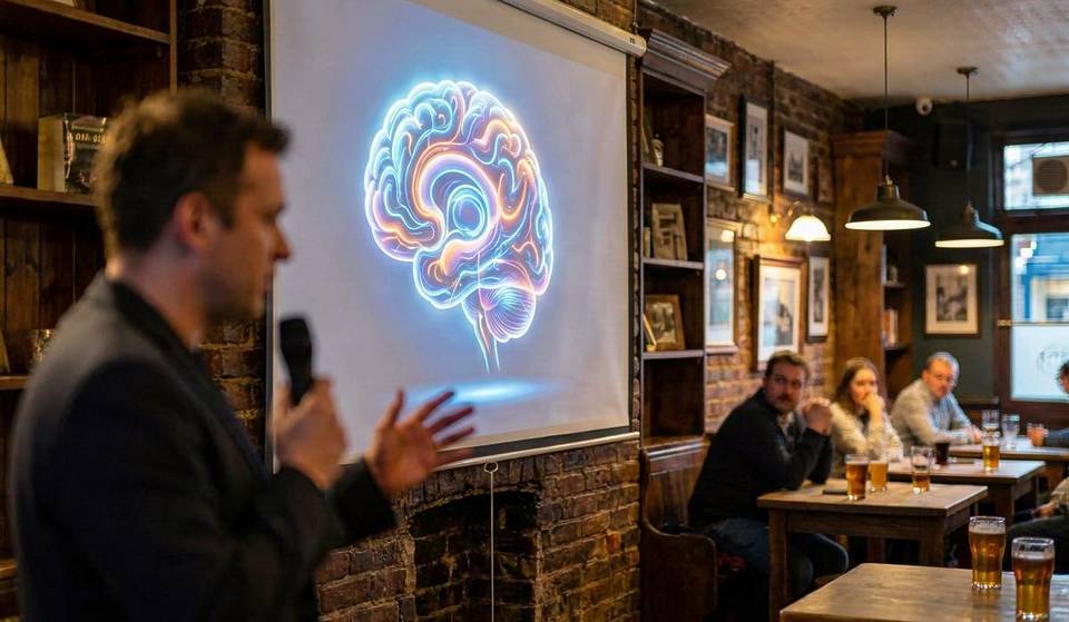 Weder ein langweiliger Vortrag noch ein gewöhnlicher After-Work-Treff: die Bar in Madrid, in der du mit einem Experten über psychische Gesundheit sprechen kannst