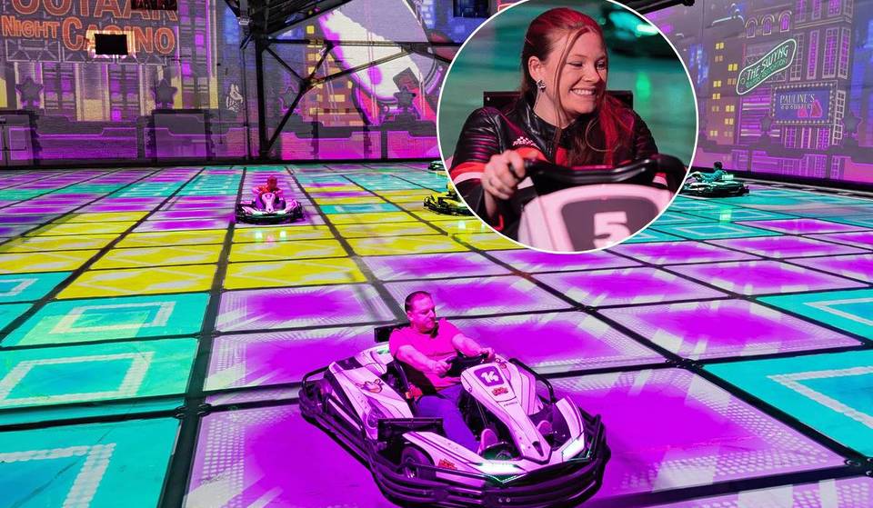 Uma pista de karting que combina jogos de corrida e realidade aumentada abre em Madrid por apenas três meses