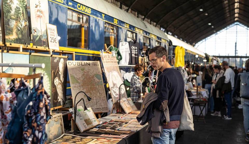 Before the Meadow: Madrid’s most famous market celebrates San Isidro with concerts and an abstract fan-making workshop
