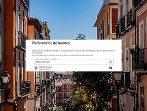 Ne manque aucune actualité sur Madrid : configure Madrid Secreto comme ta « source préférée » sur Google en quelques étapes seulement