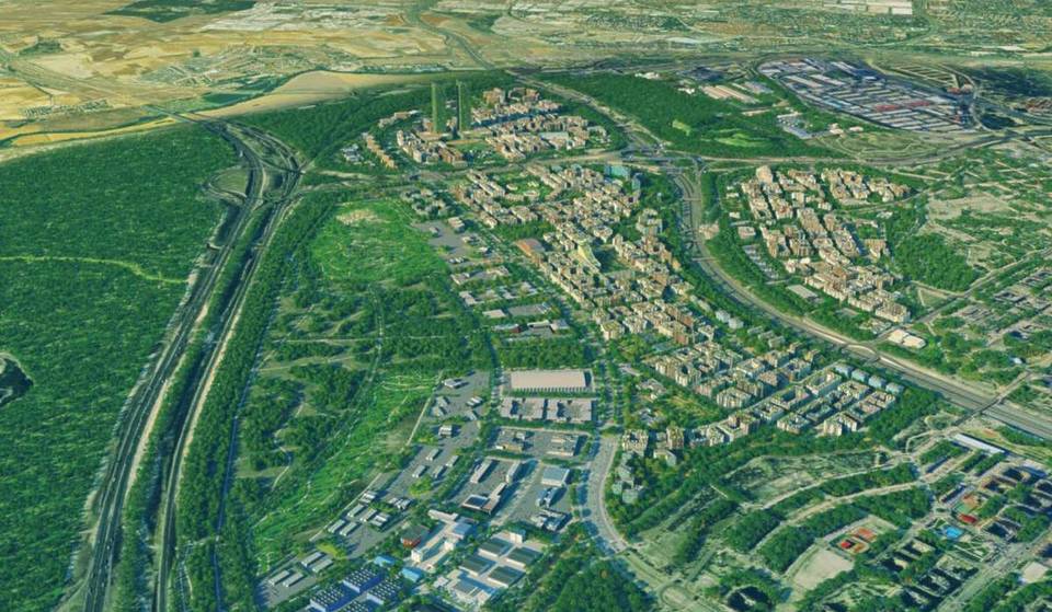 Madrid levantará una nueva ciudad dentro de la ciudad: el mayor nuevo barrio de Madrid empezará a entregar viviendas en 2029