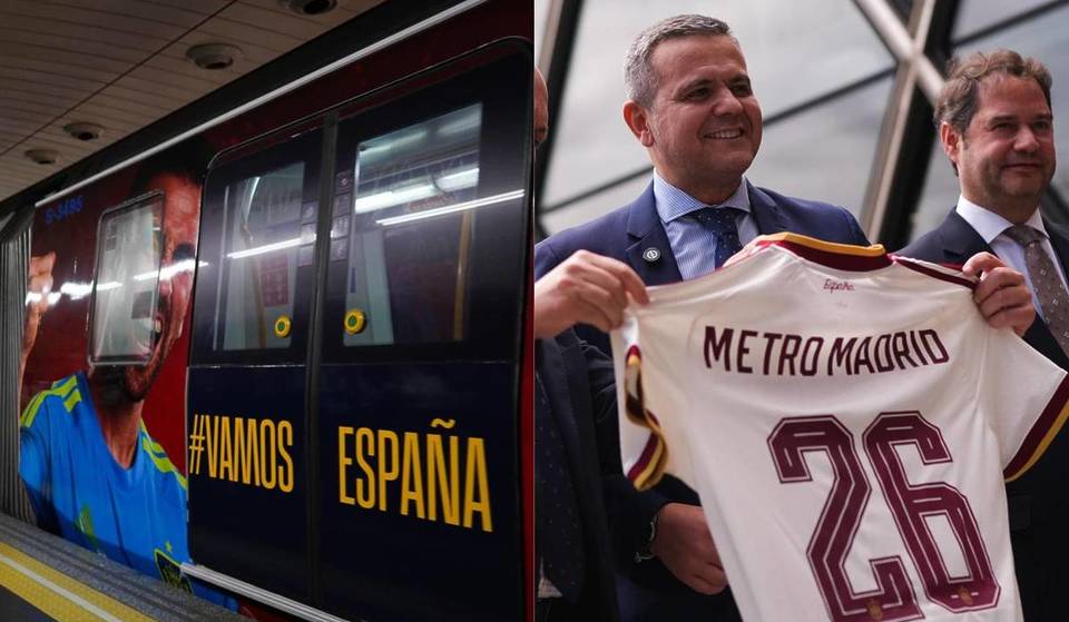 La Nazionale spagnola ha già il suo treno a Madrid e percorrerà una linea della metropolitana durante i Mondiali