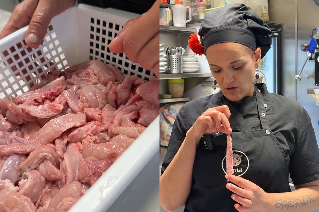 Il n&rsquo;y en a qu&rsquo;un par agneau : le produit exclusif que ce restaurant madrilène vend comme une spécialité gastronomique