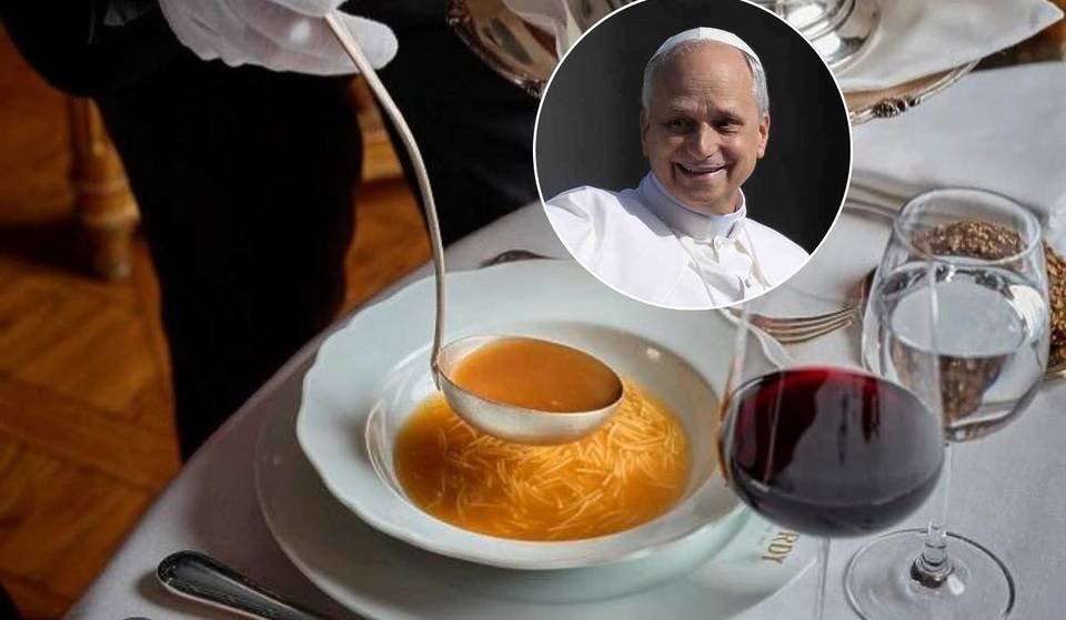 El Papa eligió un restaurante de casi 200 años de historia y se alejó de los grandes lujos: un menú con platos cotidianos
