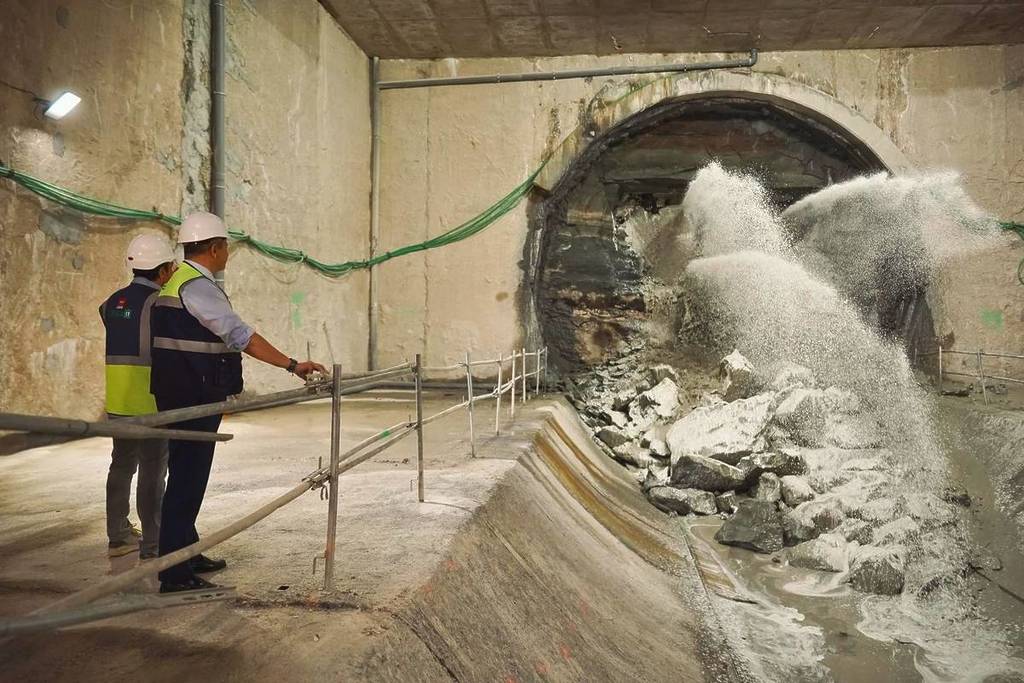 Tunnelbohrmaschine Mayrit Metro Madrid