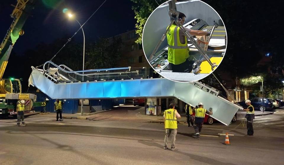 Giro de 180º en tres estaciones de Metro de Madrid: por fin incorporan escaleras mecánicas