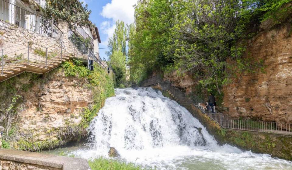 A picturesque village less than 2 hours from Madrid, famous for its spectacular urban waterfalls, historic architecture, and idyllic royal hot springs resort