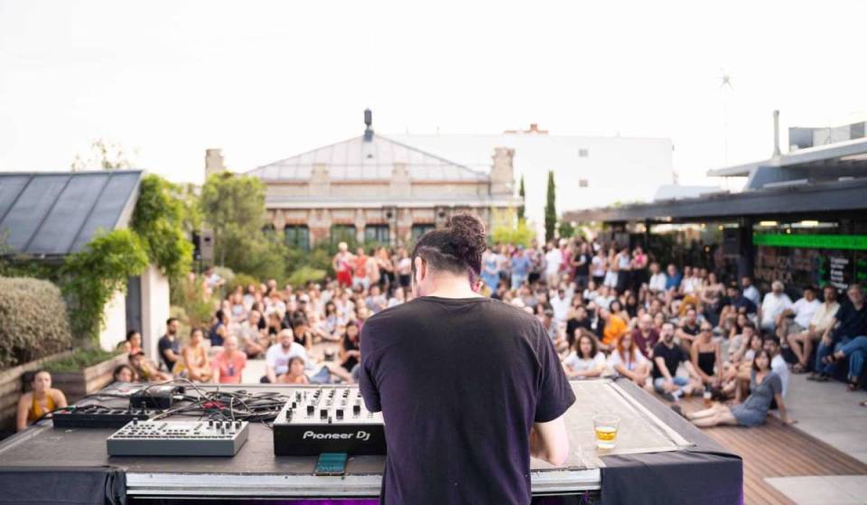 A natural garden on a rooftop between Lavapiés and Arganzuela: Madrid’s climate oasis that will host movies and music all summer long