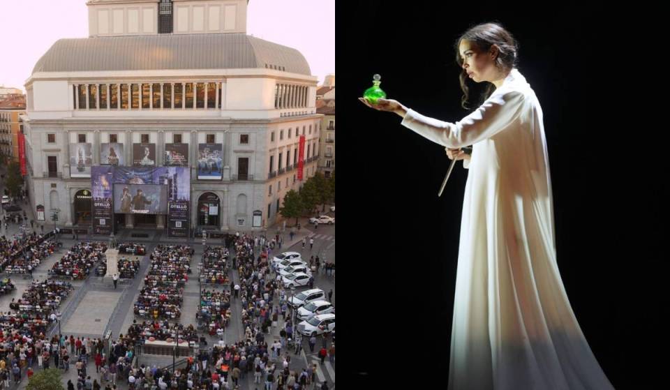 A Madrid square turns into a theater: more than 1,000 seats to watch opera for free in front of the Teatro Real