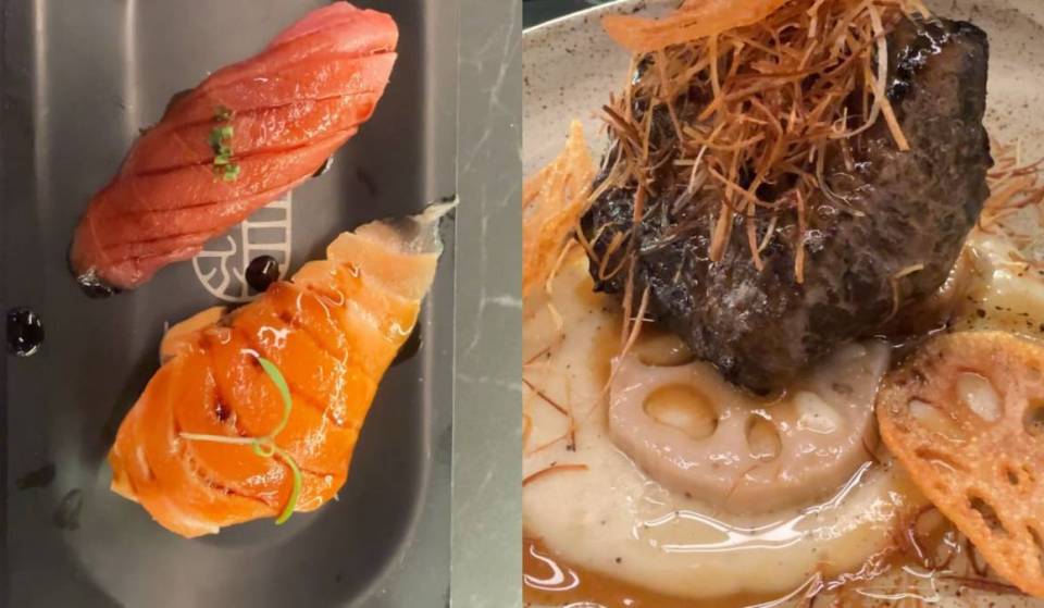 El interior del Santiago Bernabéu tiene un japonés con menú omakase por 35€: incluye nigiris de chutoro y atún en robata con grasa de Wagyu