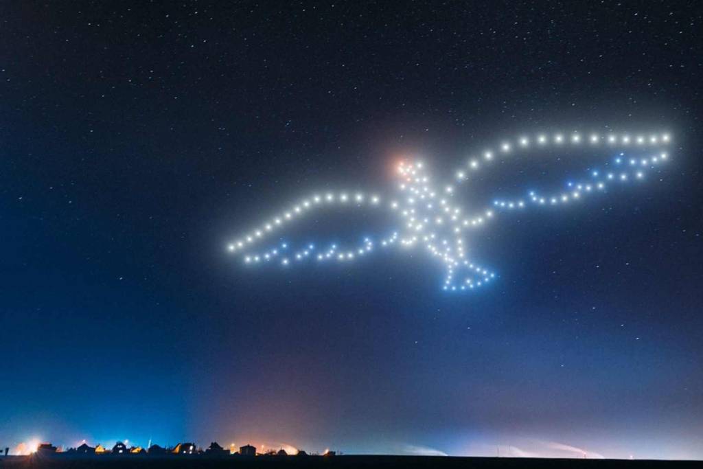 A drone show will light up a town in the Madrid region this weekend: it’s inspired by nature and is completely free