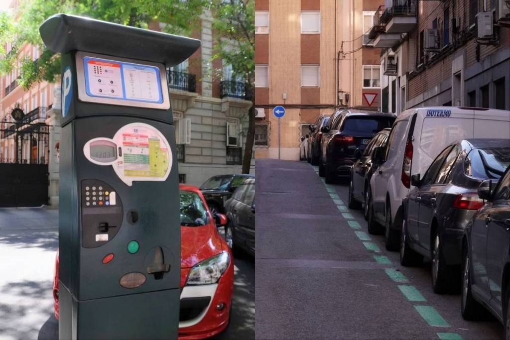 parcheggio gratuito a Madrid in estate