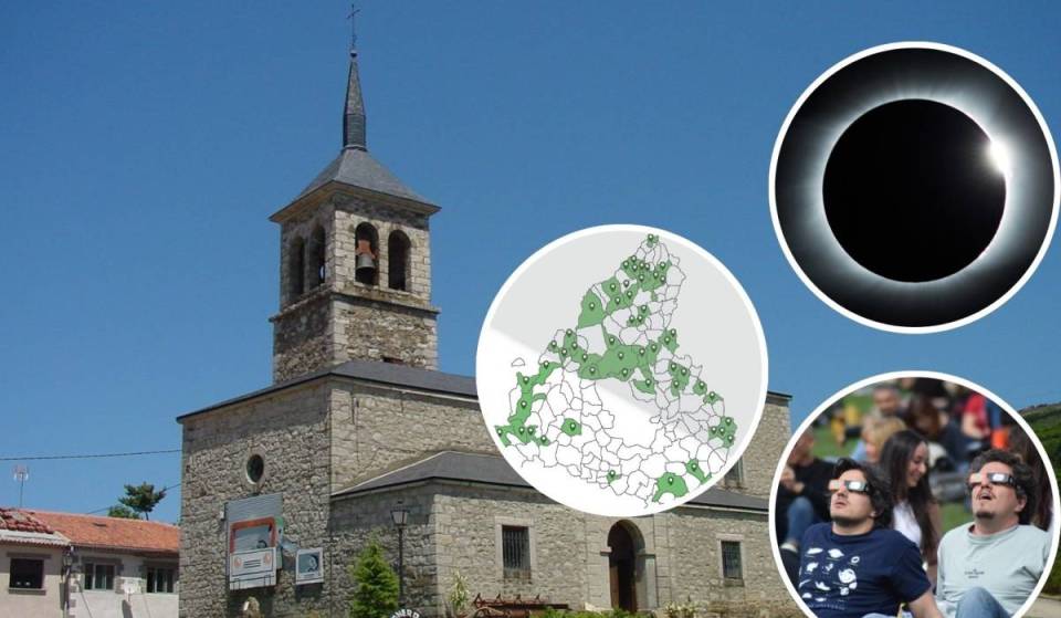 A aldeia de Madrid que vai ficar completamente às escuras durante 1 minuto e 29 segundos e vai atrair milhares de fãs do eclipse