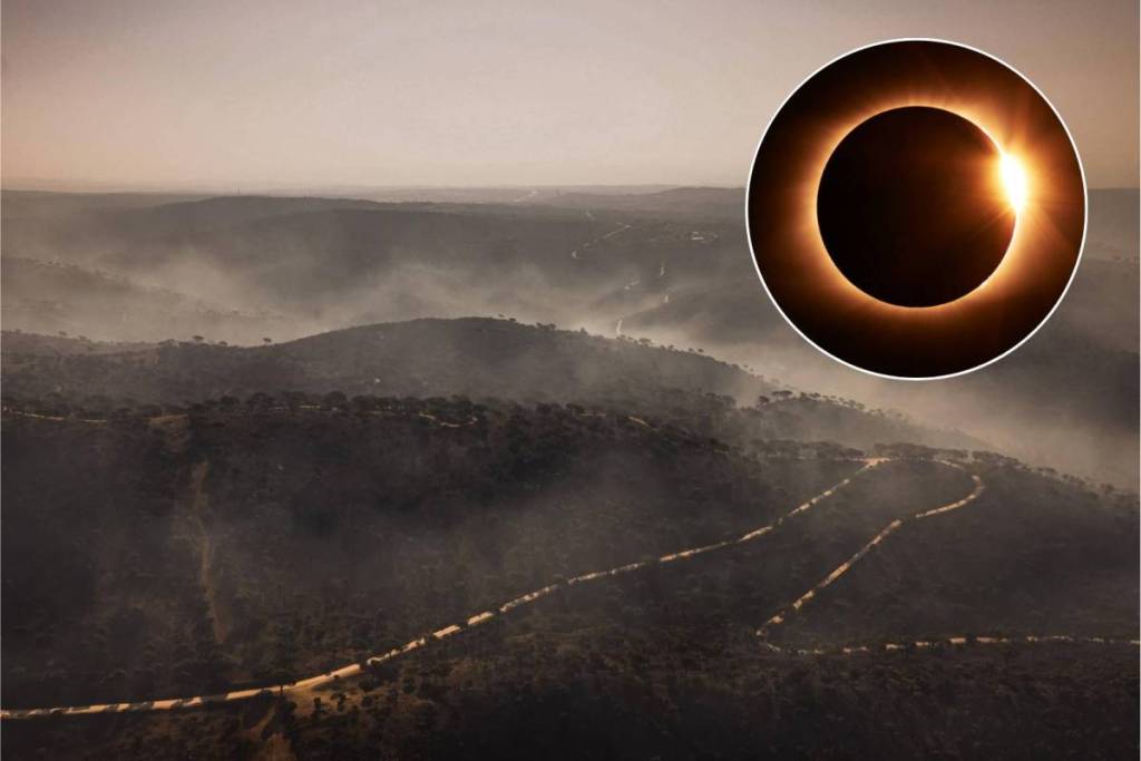 Die Menschenansammlungen in der Autonomen Gemeinschaft Madrid könnten am Tag der Sonnenfinsternis zu einem erhöhten Brandrisiko führen.