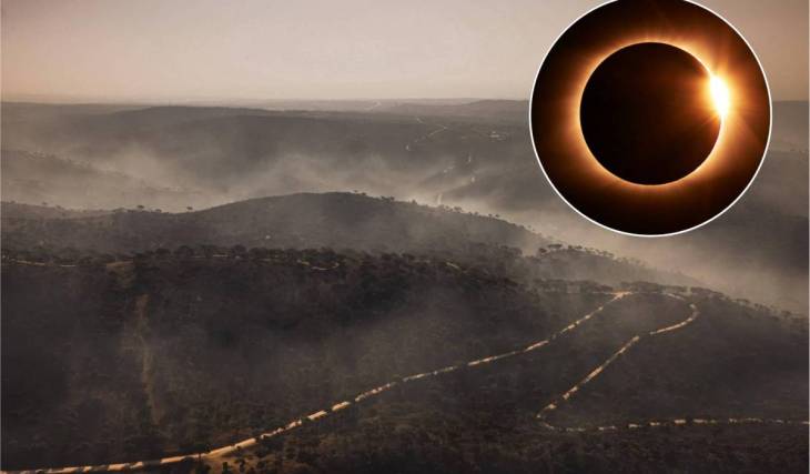 O risco de incêndio obriga a mudar de planos: só trinta municípios mantêm as atividades previstas para o eclipse em Madrid