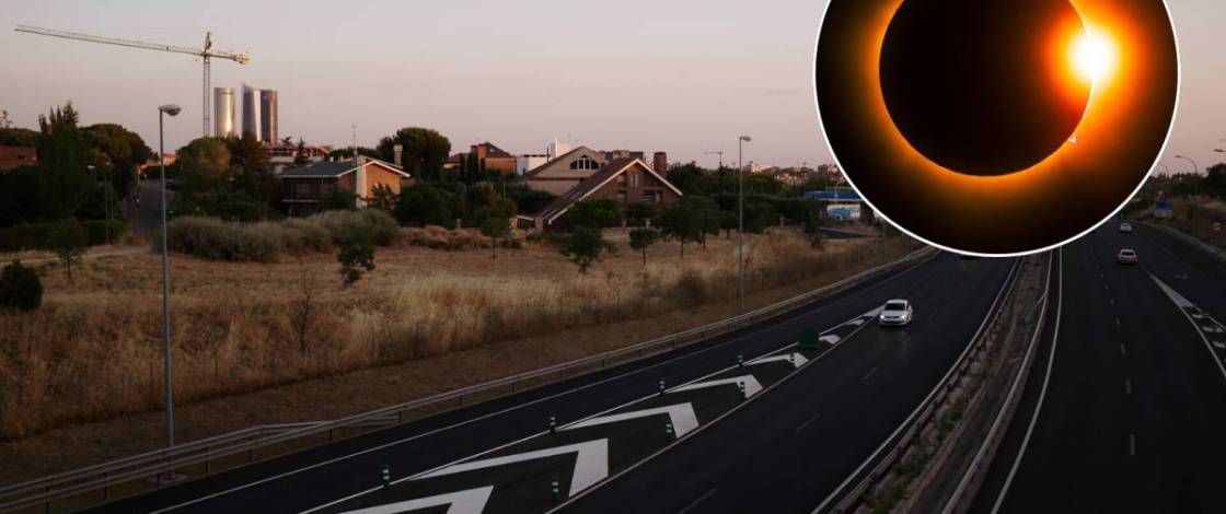 L’éclipse solaire pourrait entraîner des restrictions dans la Sierra de Madrid : on demande de limiter les accès entre 16 h et 22 h