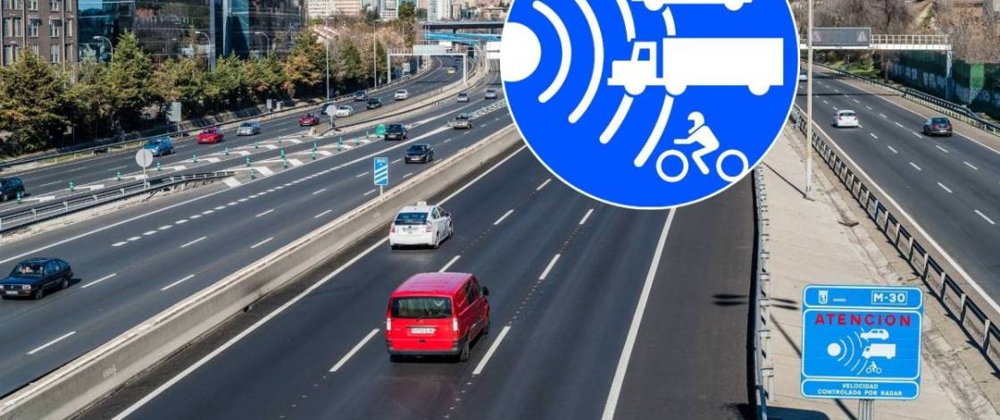 A DGT confirma qual é o radar que aplica mais multas em Madrid: fica na M-40 e registou 43 500 multas num ano
