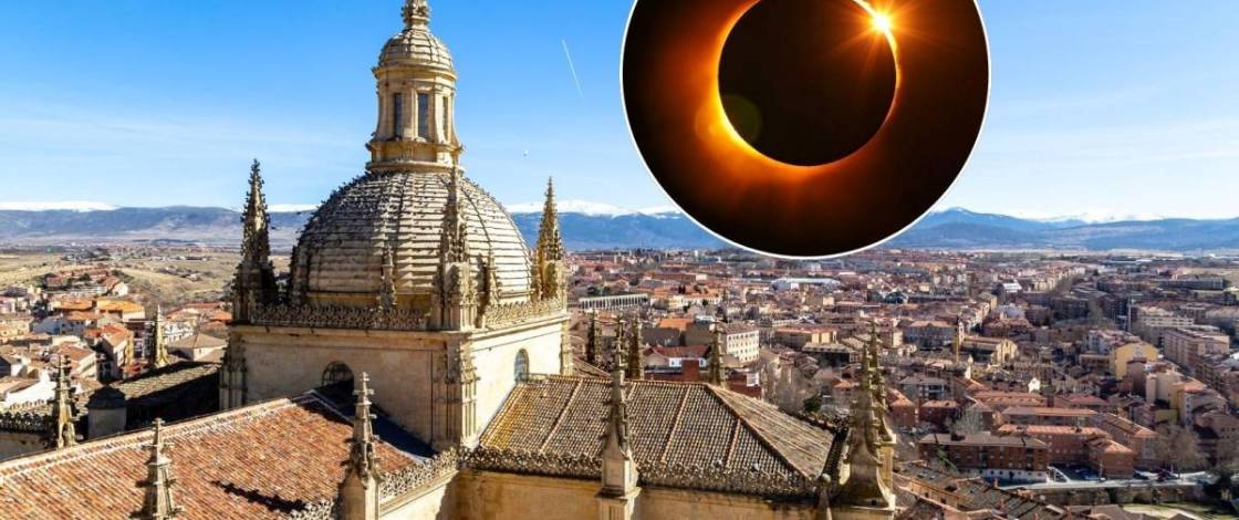 À seulement une heure de Madrid : cette ville classée au patrimoine mondial te permet d’observer l’éclipse solaire au pied de sa cathédrale et de profiter d’un concert exclusif une fois celle-ci terminée
