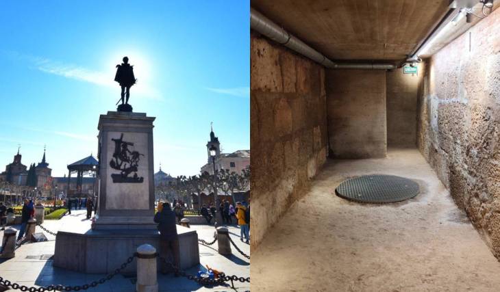 O abrigo antiaéreo escondido debaixo da praça mais famosa de Alcalá vai abrir ao público