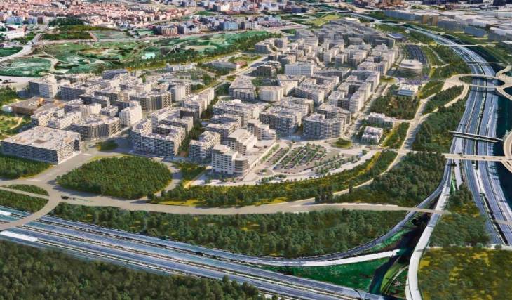 O novo bairro de Madrid que vai ter 51 656 habitações e tantos habitantes como Logroño: as entregas começam em 2029