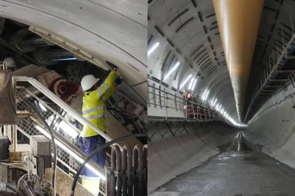 Construction on Line 11 is progressing from Atocha toward Palos de la Frontera.