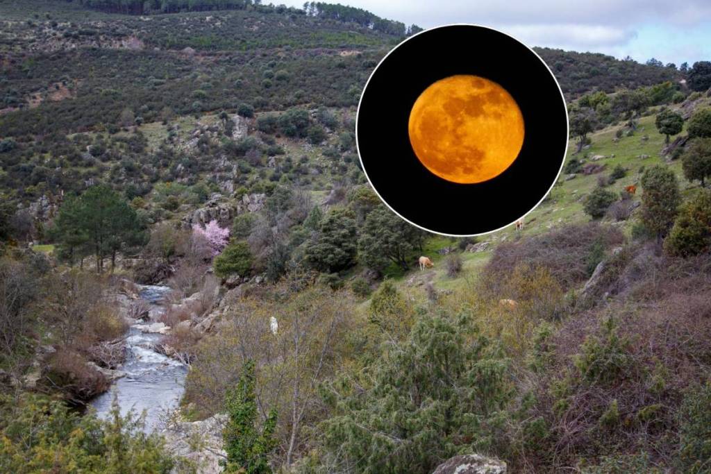 New lunar eclipse in Madrid: This town in the Sierra Oeste has a perfect vantage point to view it before sunrise