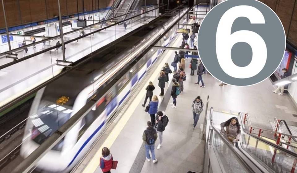 Due giorni prima del previsto: riaprono Moncloa (L6) e il tratto Argüelles-Ciudad Universitaria