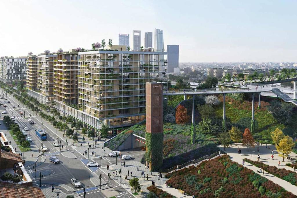 Die ersten 102 Wohnungen in Madrid Nuevo Norte sind bereits in Las Tablas auf dem Markt: Häuser mit großzügigen Gemeinschaftsbereichen, Fitnessstudio und Schwimmbad