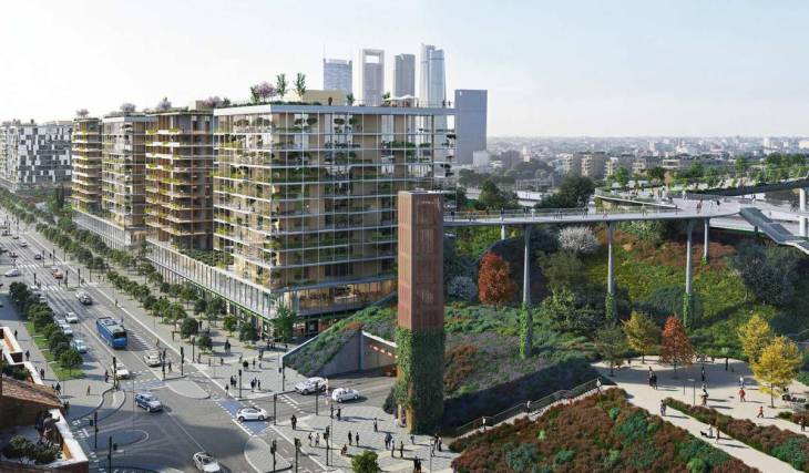 Las primeras 102 viviendas de Madrid Nuevo Norte ya se comercializan en Las Tablas: casas con amplias zonas comunes, gimnasio y piscina