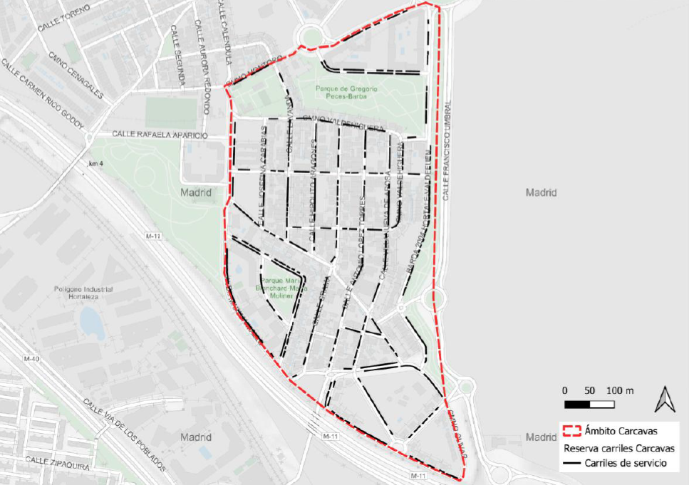 Mapa de Cárvacas, Madrid, de 11 a 13 de setembro de 2026